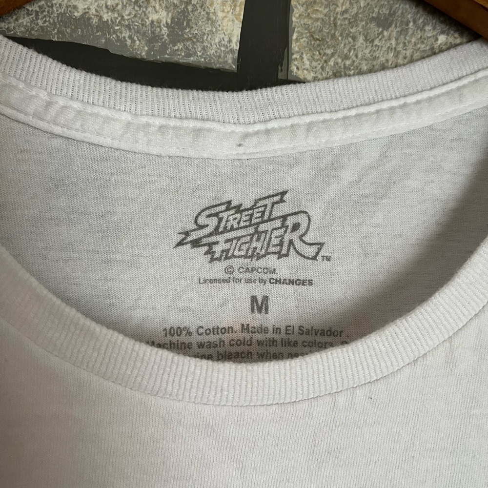 Vintage 1991 Street Fighter 2 Video Game Shirt Size Medium - Picture 3 of 6